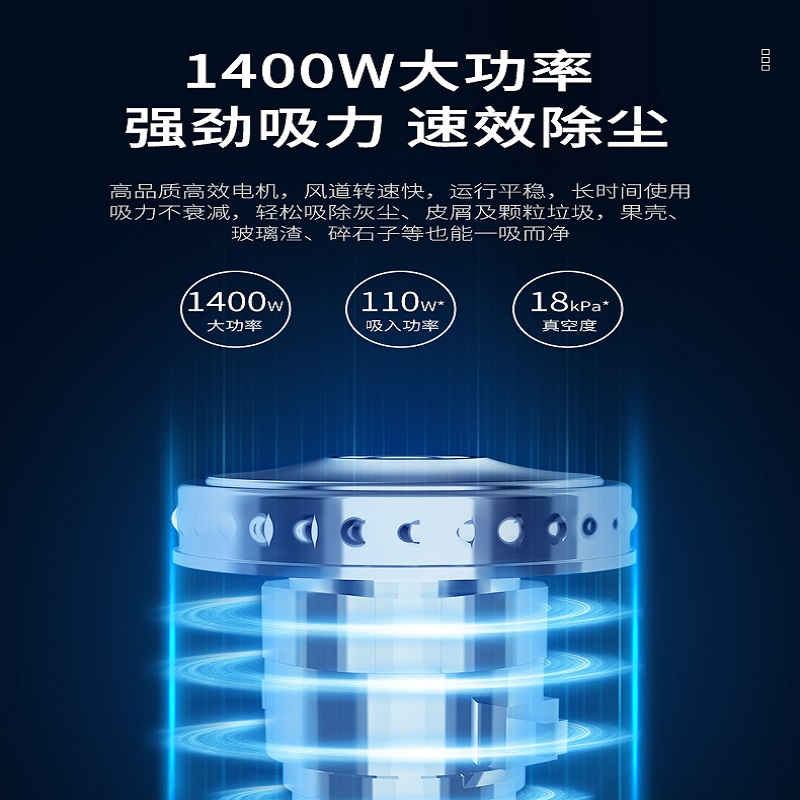 海尔(Haier)HZ-T620R吸尘器干湿吹三用大功率桶式家用吸尘器高清大图
