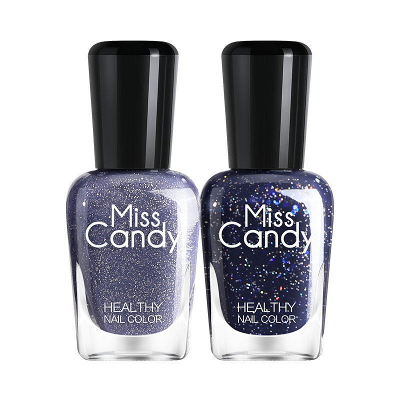 Miss Candy健康甲油可撕拉持久指甲油2瓶套装 星空情话SC339 7ml*2高清大图