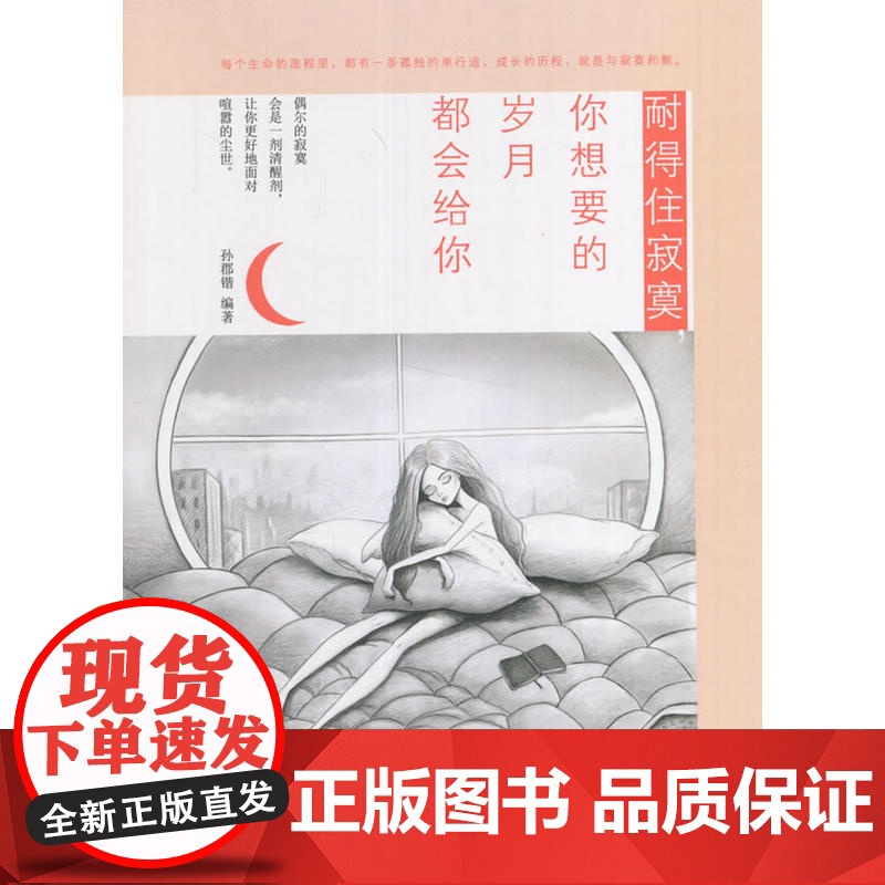 耐得住寂寞,你想要的岁月都会给你 孙郡锴 中国华侨出版社 正版书籍高清大图