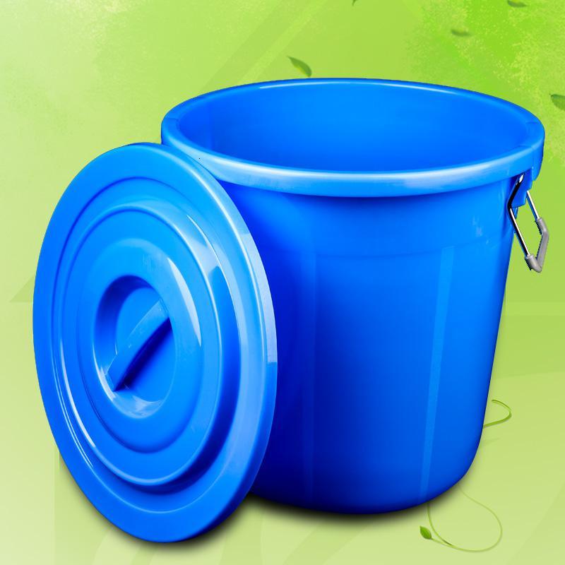 大水桶塑料桶家用储水用带盖大号加厚桶子大容量养鱼超大户外大桶