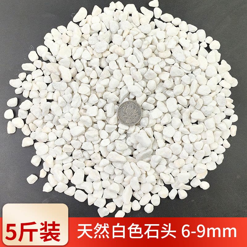 彩石多肉盆栽铺面石子鹅卵石鱼缸造景底砂种花装饰五彩小石头图片