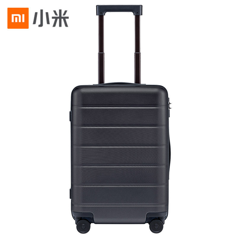 小米(MI) 小米旅行箱青春版行李箱20寸万向轮拉杆箱登机箱箱子（黑色）