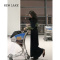 NEW LAKE美式复古高级感辣妹牛仔外套女春季设计感小众渐变色短款夹克上衣
