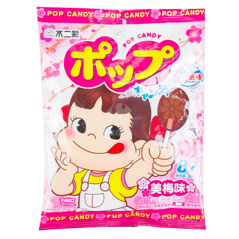 不二家美梅味棒棒糖