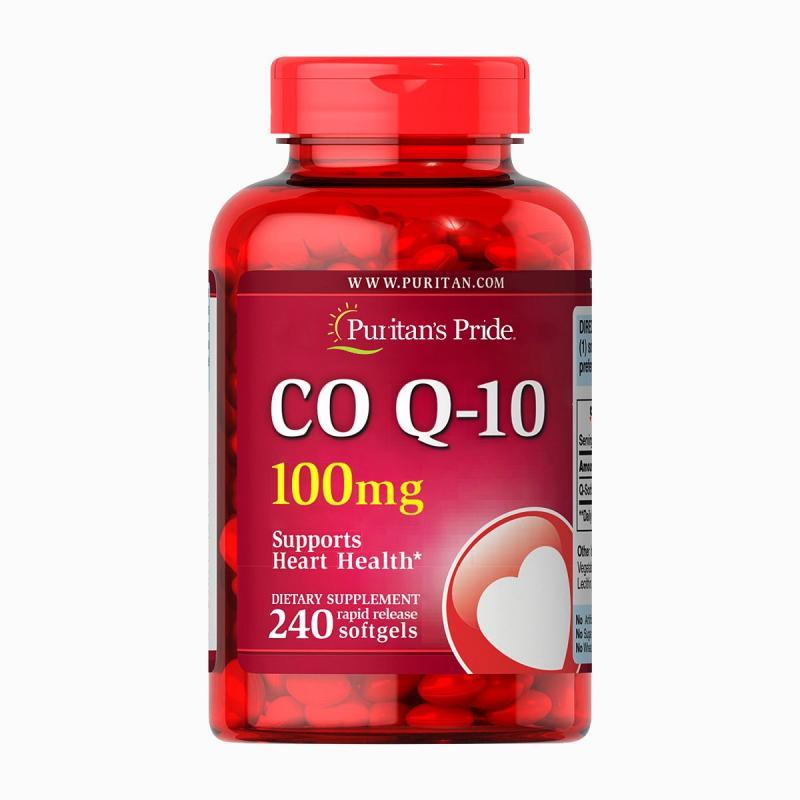原装进口美国普丽普莱PURITAN’SPRIDE 辅酶q10软胶囊100mg*240粒