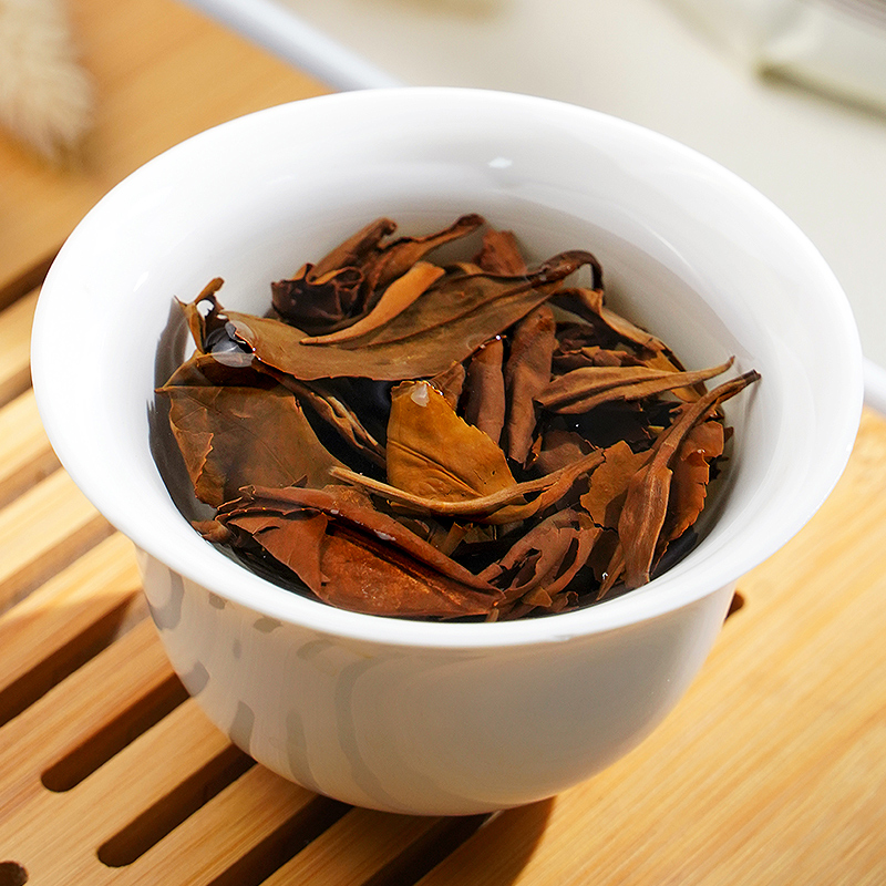 高质量福鼎白茶叶老寿眉太姥山 9年陈老白茶寿眉茶饼枣香老茶350g高清大图