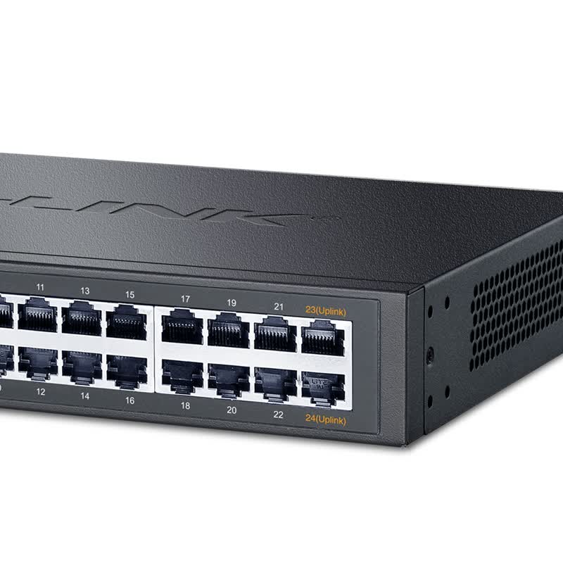 普联(TP-LINK) TL-SG1024DT 24口全千兆交换机 非网管T系列 企业级交换器 监控网络网线分线器高清大图