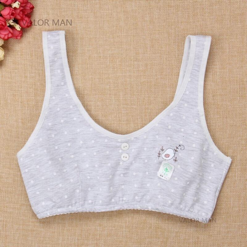 女童纯棉少女文胸儿童内衣育期小背心小学生9-12小女孩15岁胸衣3件装