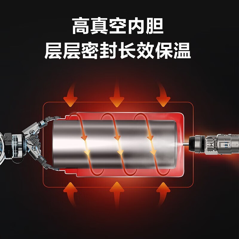苏泊尔 2.7L保温提锅KF27AL10夜幕黑高清大图