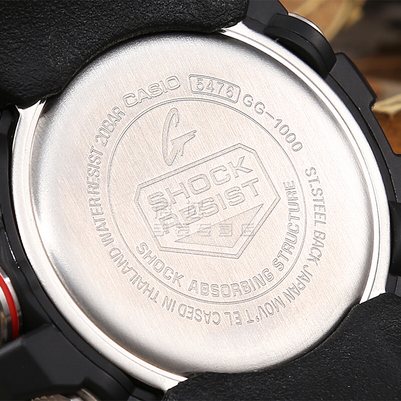 卡西欧/casio 手表 男g-shock系列 200米防水 小泥王防水防震户外运动