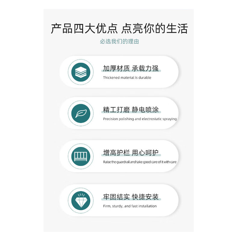 宏七家具学校上下铺工地上下床寝室床加厚钢制床900*2000*1800mm(±5mm)高清大图