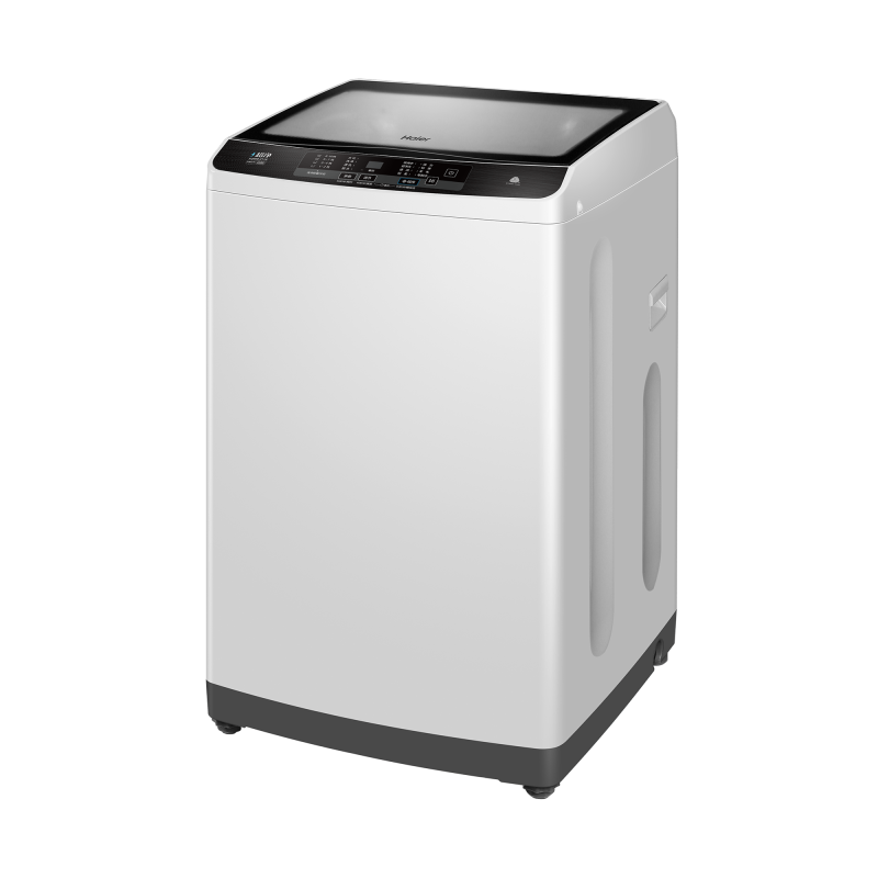 海尔haier8kg全自动波轮洗衣机智能称重自编程劲洗低磨损xqb80z118
