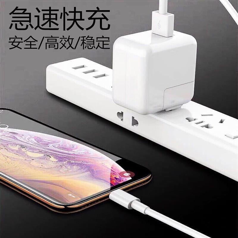 苹果充电器iphonex/5/6s/7/8plus数据线ipad充电头通用快充充电线|1条[1A]数据线 1米