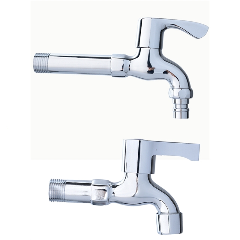 纳丽雅全铜4分加长特长水龙头洗衣机快开水龙头入墙式拖把池20cm