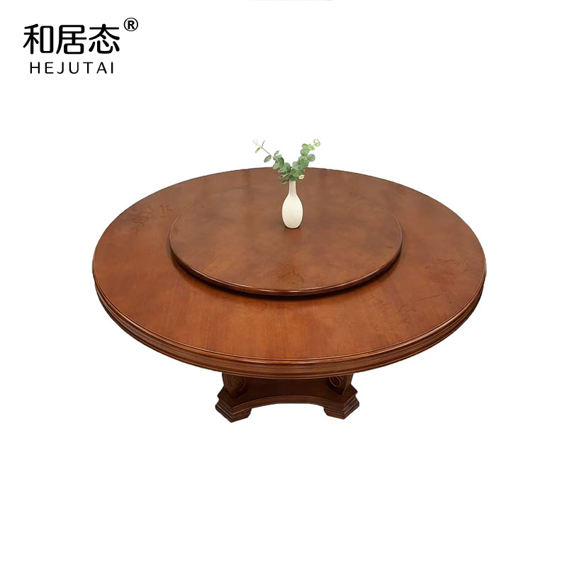 和居态 圆形洽谈桌(含十二把餐椅)ZC20 套高清大图