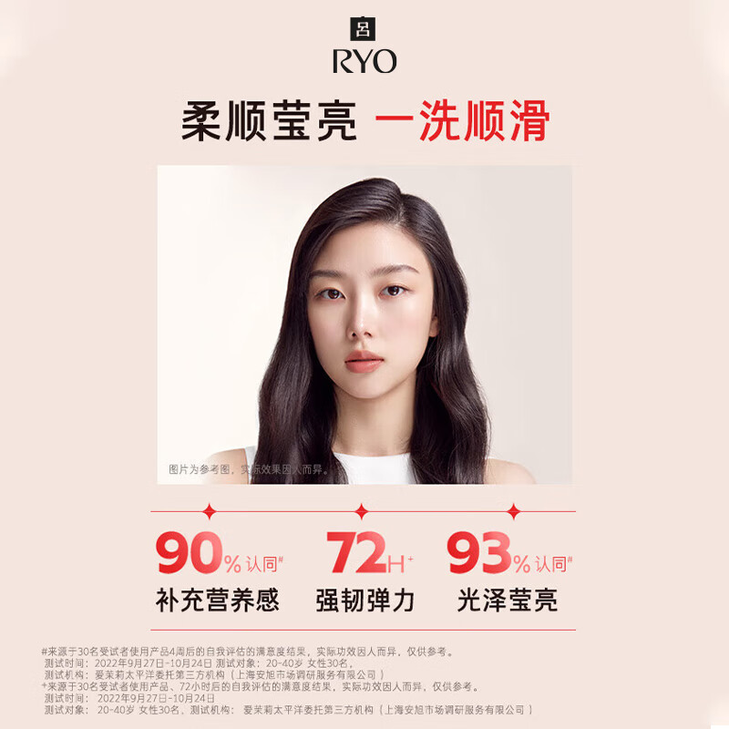 吕(Ryo)红吕修护损伤护发素 改善毛躁柔顺亮泽护发乳400ml高清大图