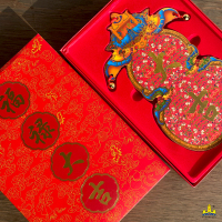 福人福地中国结入户门葫芦挂件新年电视沙发背景墙面装饰玄关客厅高档挂饰