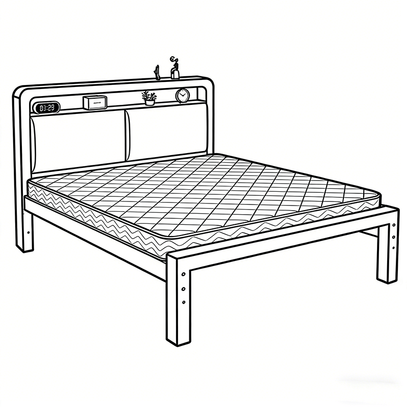 鑫睿辉 铁艺床 1200*2000mm 张高清大图