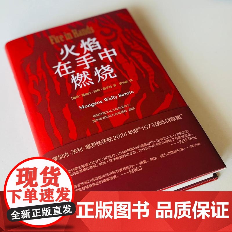 火焰在手中燃烧 (南非)蒙加内·沃利·塞罗特/著 蒙加内·沃利·塞罗特 黄少政 诗歌 纯粹出品 广西师范大学出高清大图