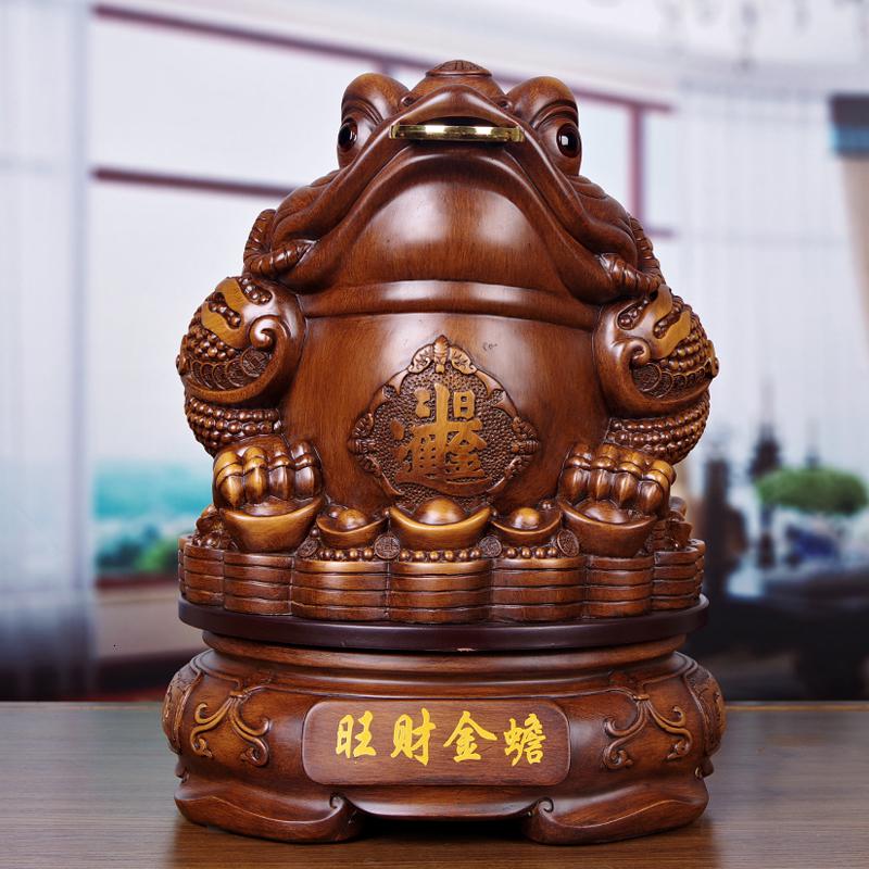 美帮汇金蟾摆件三足金蟾蜍开业送礼办公桌客厅装饰店铺开张摆件高清大图