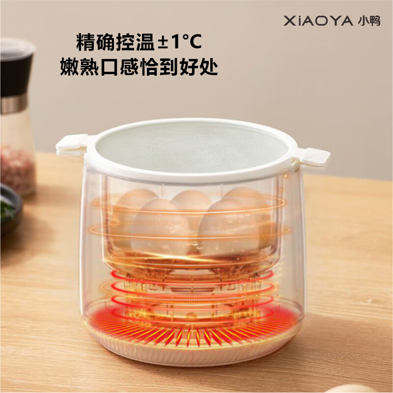 小鸭 多功能可预约定时智能电蒸煮蛋器早餐机炖盅煮蛋器WXY-YH02ZG!高清大图