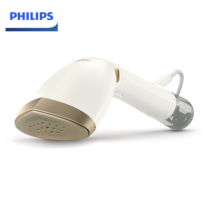 飞利浦(PHILIPS) 手持挂烫机 增压蒸汽熨烫刷家用便携挂烫机小型烫衣机白金权杖STH7030/18