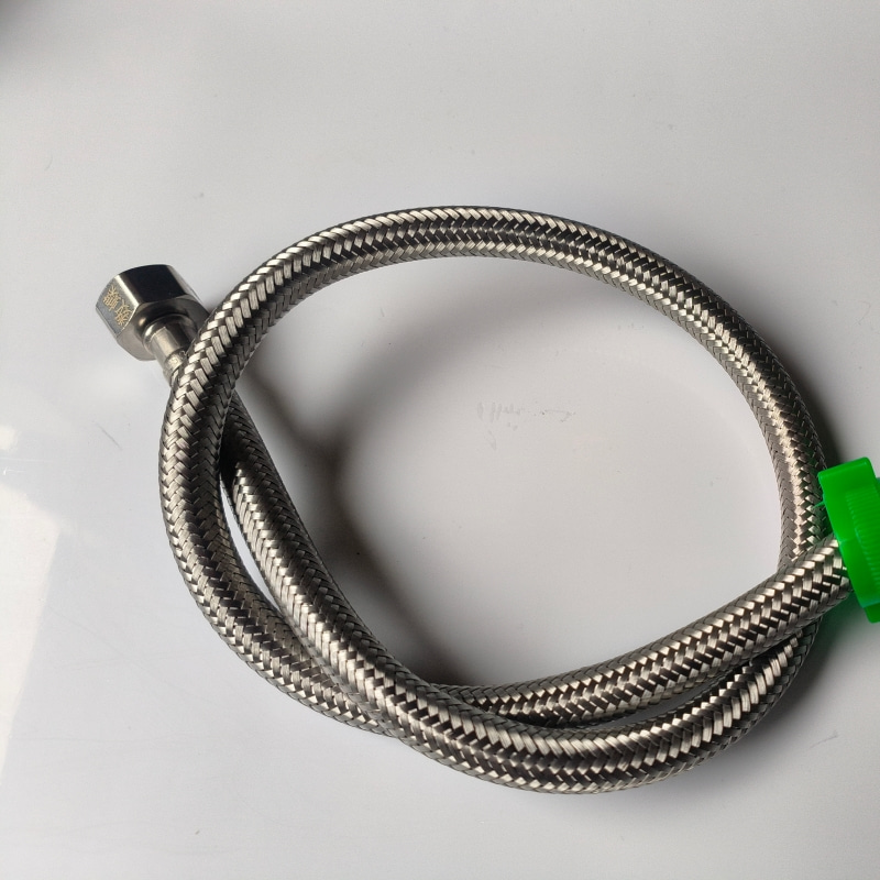 数碟304不锈钢编织软管15x800mm个高清大图