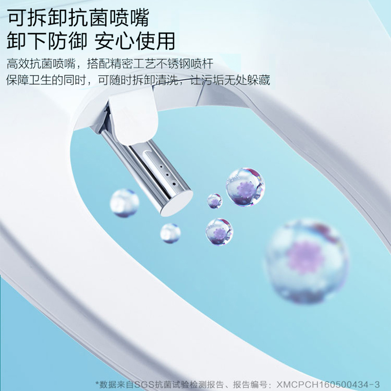 海尔智能马桶盖X3-M18U1家用即热式加热座圈智能数显APP智能操作高清大图