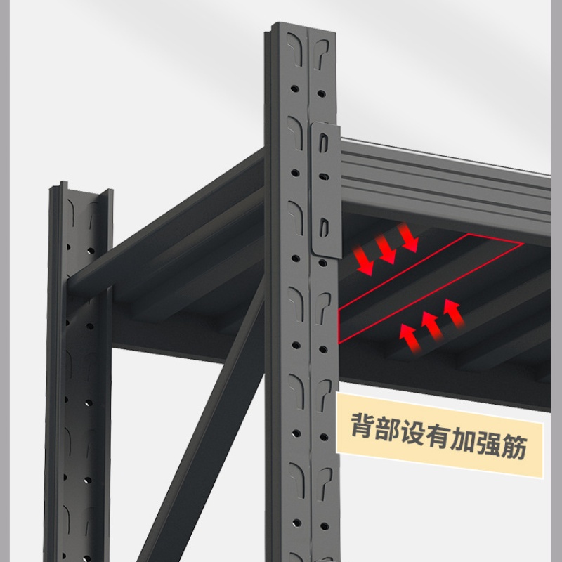 凌迪星重型仓储架 2m(550kg)组高清大图