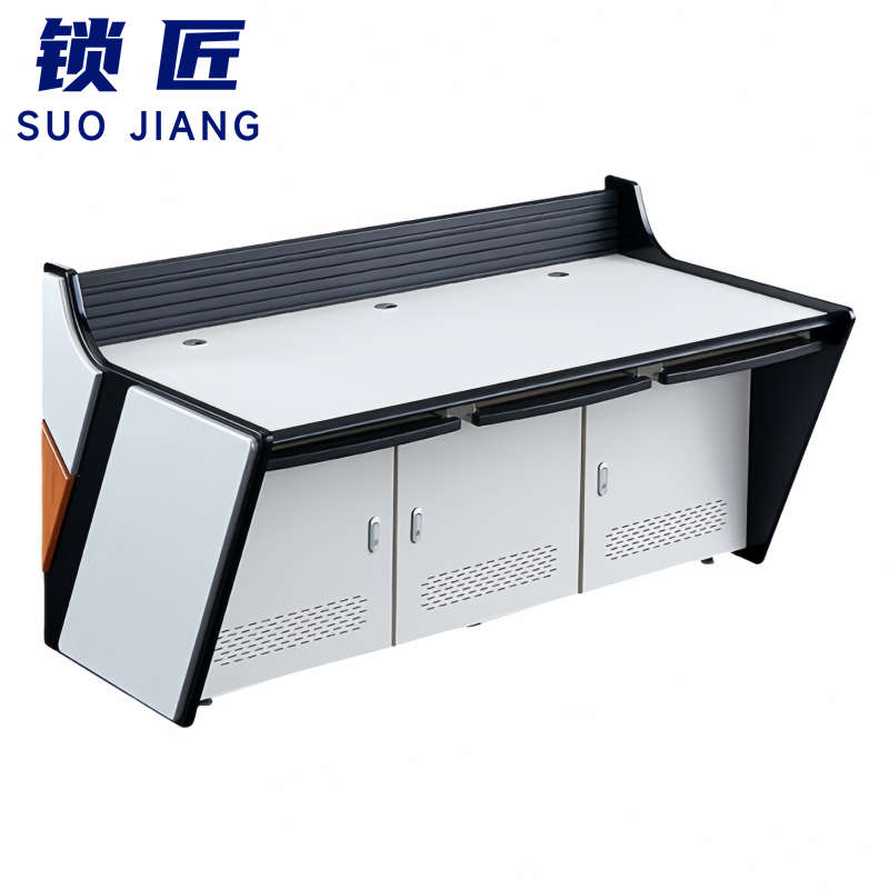 锁匠 机房监控台三联台高清大图