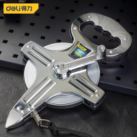 得力/deli 卷尺 DL91100 白色 3倍速卷尺