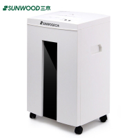 三木(SUNWOOD) SD9113 四级保密 21L 单次碎纸18张 4*35mm 碎纸机(计价单位：台) 白色