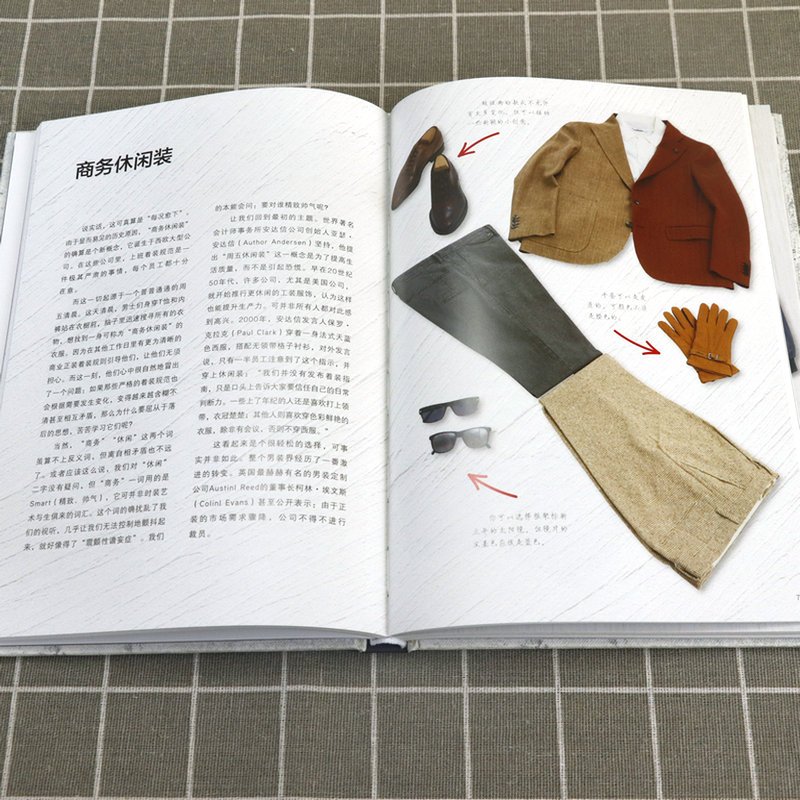 [正版]男士着装新规范潮男的时尚法则(精装)男士服装搭配造型设计明星穿搭法则柴犬绅士都市型男穿搭指南着装美妆搭配服饰穿