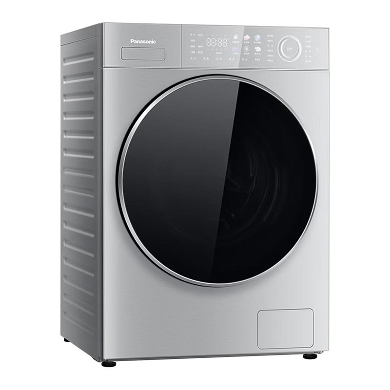 松下(Panasonic)L系列10KG洗烘一体机 高温除菌 AI一键智洗 纳诺怡X 水氧泡沫净XQG100-LA196高清大图
