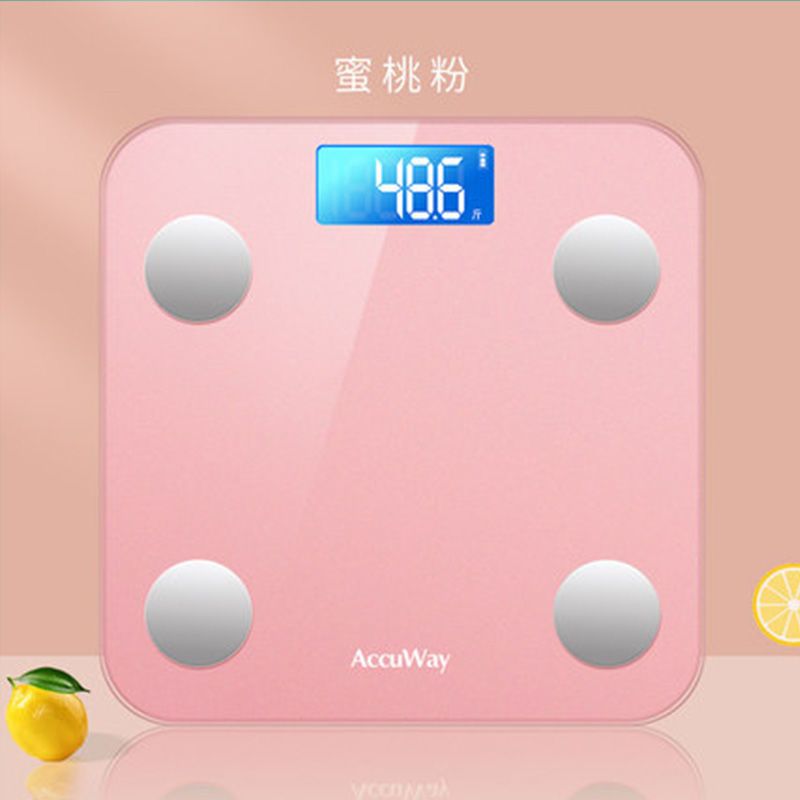 本博体脂称黑 电池 体重秤体重秤精准家用健康称人体仪成人秤小型可爱称重电子秤女