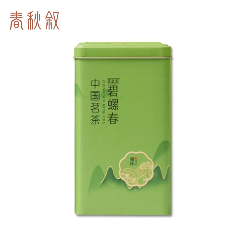 春秋叙 茶叶 绿茶 碧螺春 250g(一级) 罐