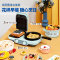 东菱(DonLim)三明治机DL-3452粉色-三明治+华夫饼+甜甜圈烤盘