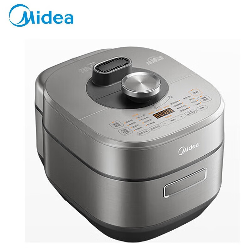 美的(Midea)电压力锅速嫩感电压力煲IH猛火2200W家用智能5L顶置面板双钢胆电饭煲MY-S572N