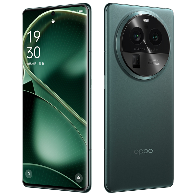 OPPOFindX6Pro 飞泉绿 12GB+256GB 超光影三主摄 第二代骁龙8移动平台 5000mAh电池 拍照游戏学生全网通5G手机 OPPO Find X6 Pro