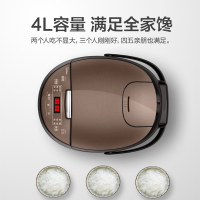 美的(Midea) 电饭煲 MB-FB40Simple111 4升大容量智能家用匠铜聚能釜 预约功能 不粘涂层内胆电饭锅