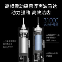 小米(MI)电动牙刷T300 米家原装声波震动电动牙刷成人情侣男女儿童家用全身水洗防水长续航智能充电振动细软刷毛牙刷头