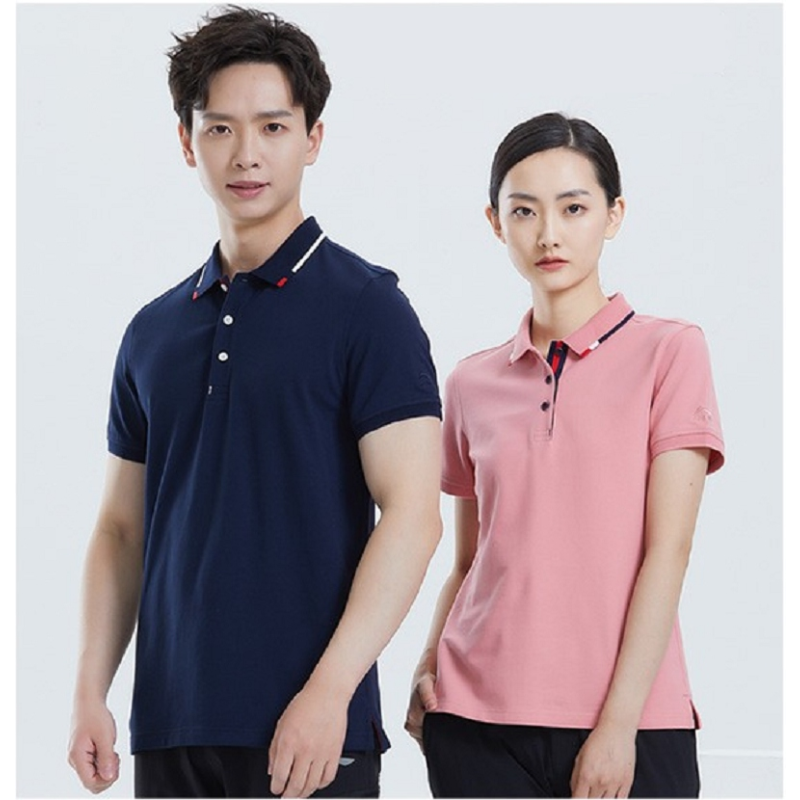 polo衫翻领T恤男女情侣款夏装