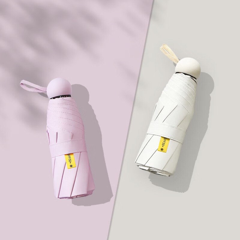 蕉下 47cm*6骨@ 雨伞 仲夏粉 (计价单位:把)高清大图