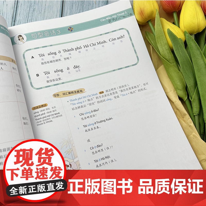 别笑 我是越南语学习书 免费MP3音频 全彩色插图版 自学越南语 郑保罗 著 越南语学习书 越南语入门教材 中国人学越高清大图