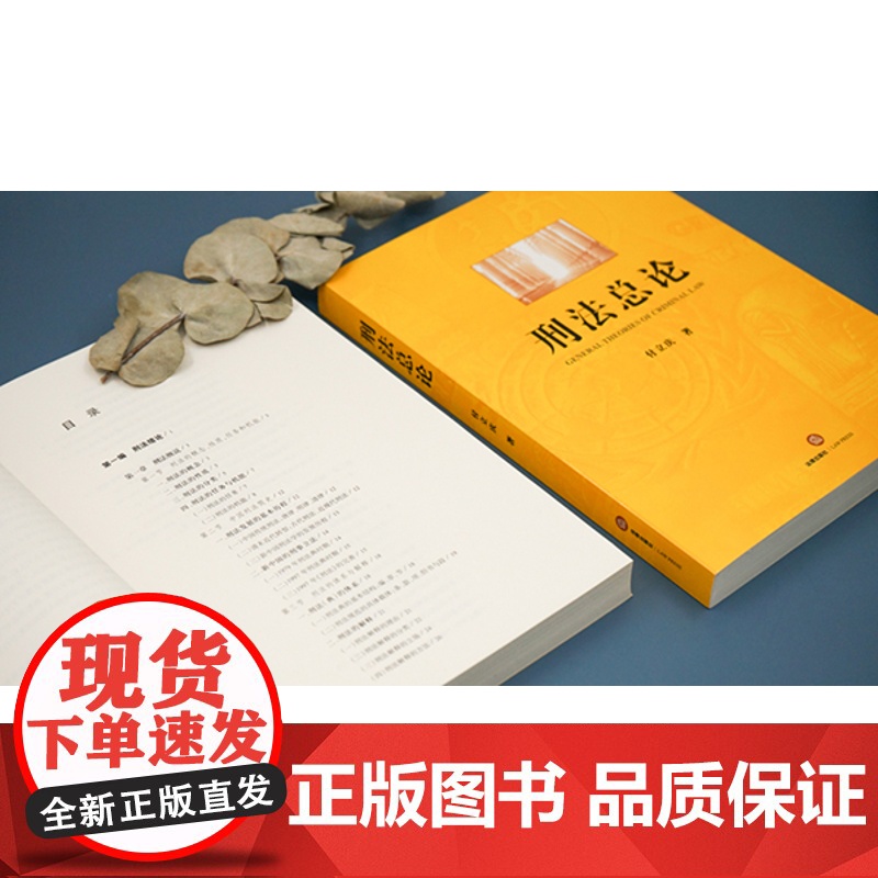 刑法总论 付立庆教授亲笔签名版 十年授课讲义精髓 难易有度的刑法学教材 法律出版社 9787519748302高清大图