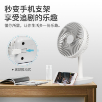 荣事达小风扇USB便携式小型电风扇大风力学生宿舍迷你超轻音办公室桌上桌面儿童家用台式床上电扇/绿色普通标准款