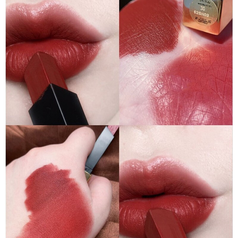 圣罗兰ysl小金条30细管方管哑光限定口红唇彩唇膏小金条春季新色30