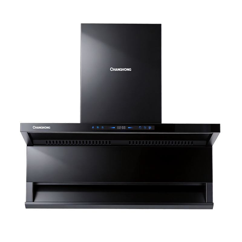 长虹 26m³大吸力 顶侧三腔拢吸 直流变频 L659B烟机+5.0kW猛火 超一级能效 聚能炉架 B261液化气灶套装高清大图