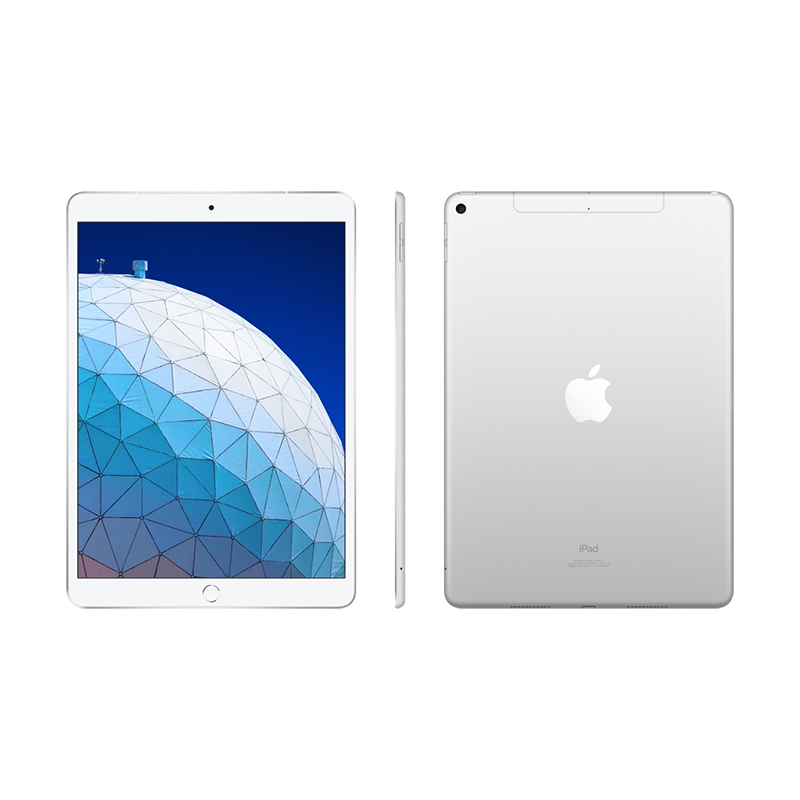 2019款 Apple iPad Air 10.5英寸 平板电脑(256GB 无线局域网 + 蜂窝网络版 银色 MV112CH/A)
