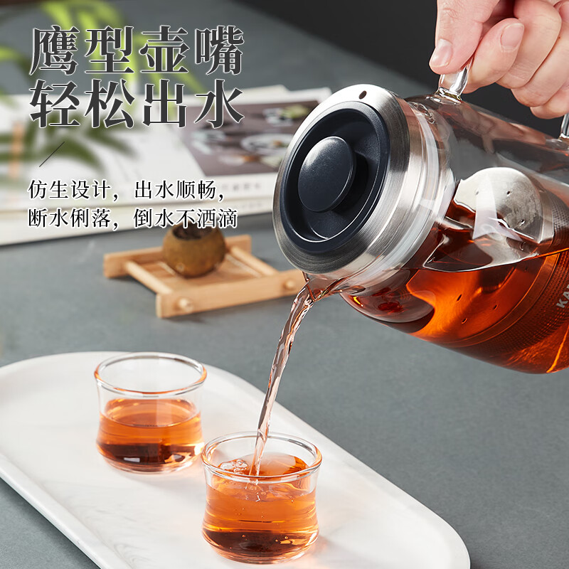 金灶(KAMJOVE) A76 小青柑 茶壶 1.00 套/个 (计价单位:个) 透明高清大图